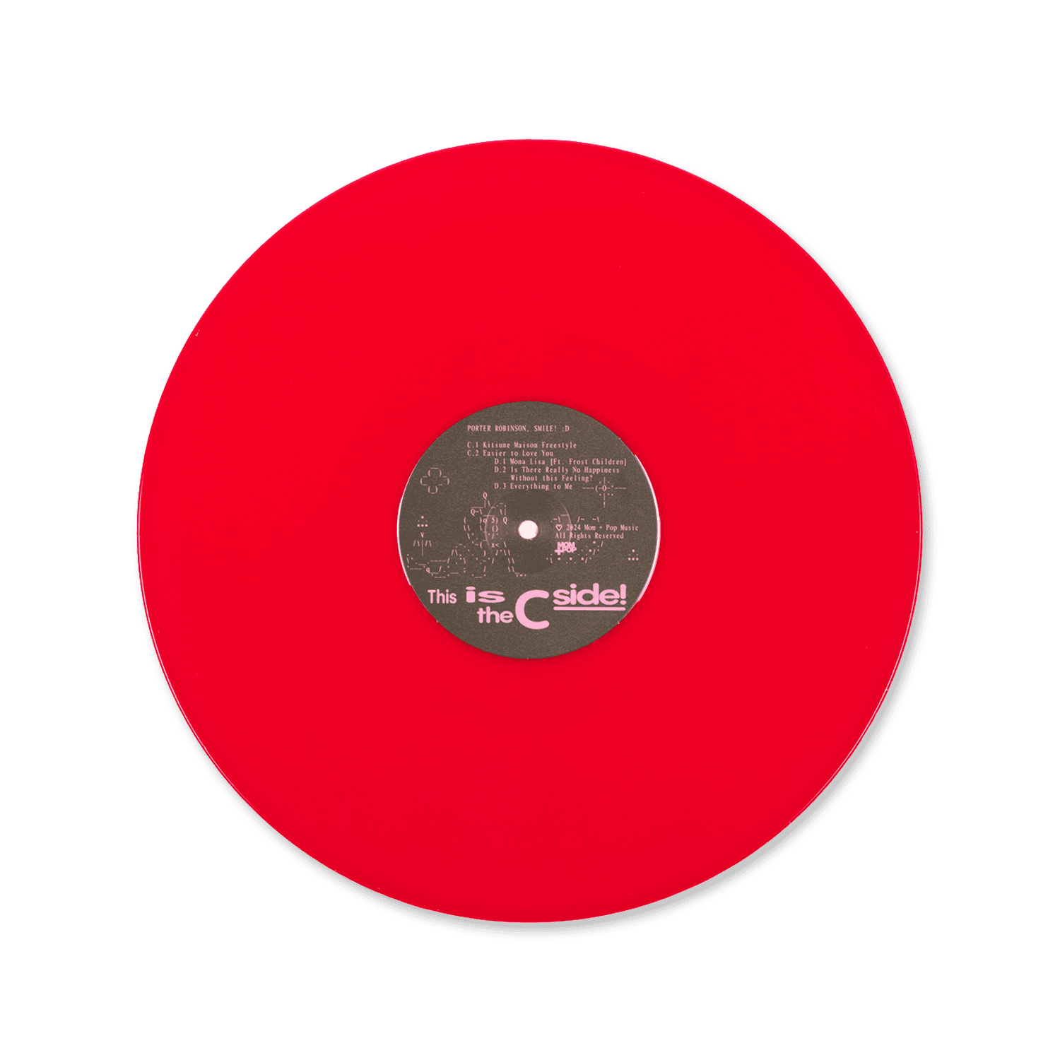 porter robinson SMILE! :D 2LP (apple red variant)