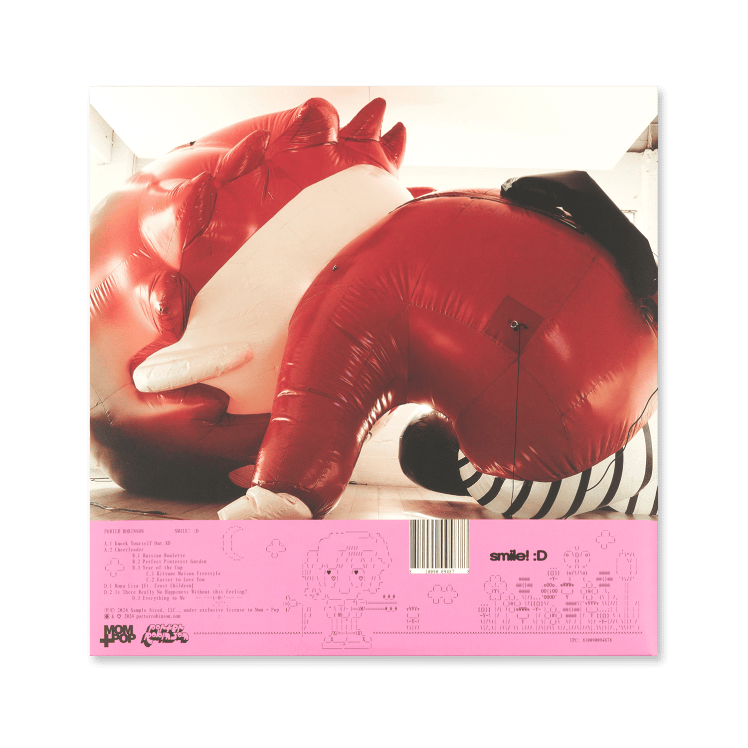 porter robinson SMILE! :D 2LP (apple red variant)