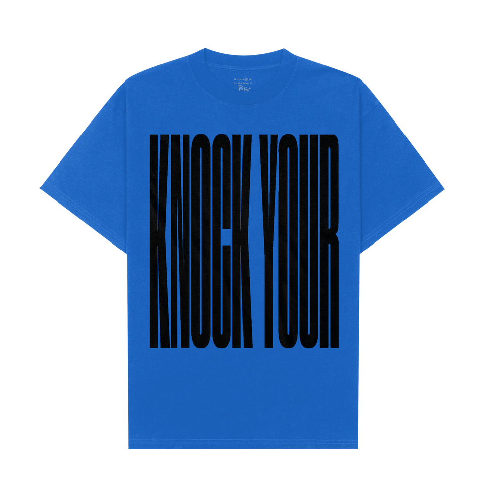 knock yourself out tee (blue)