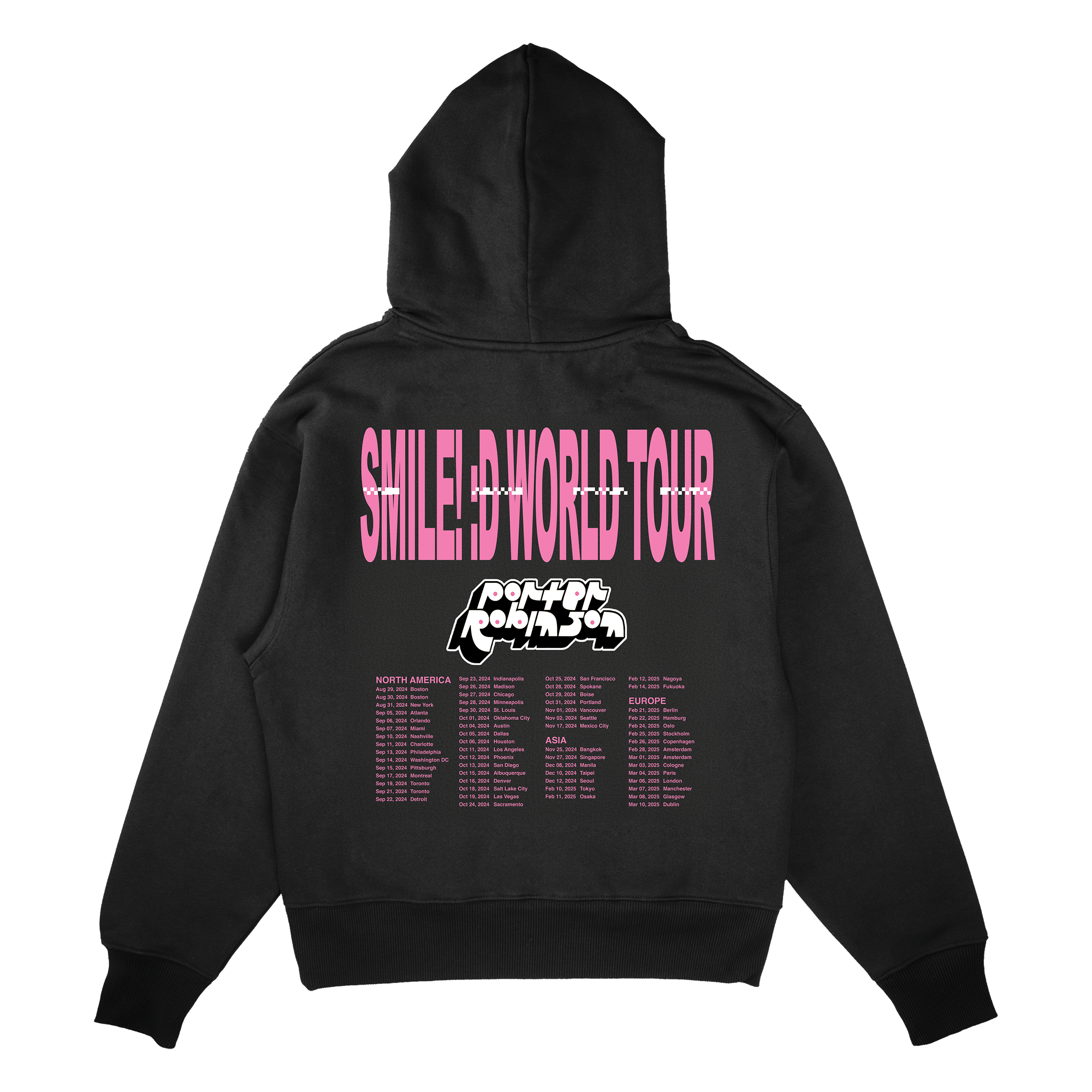 tour dates hoodie