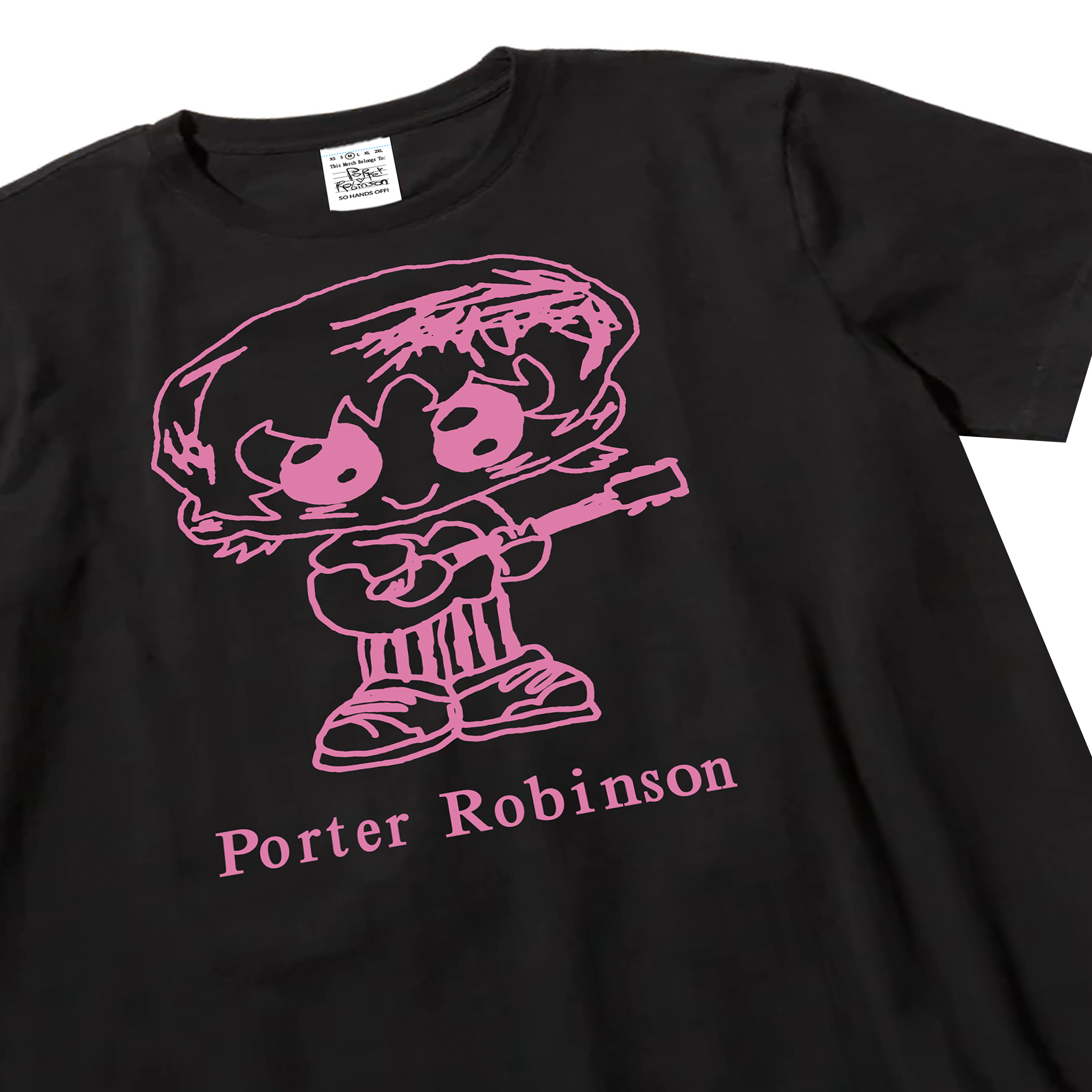 Porter Robinson Logo Tee Black