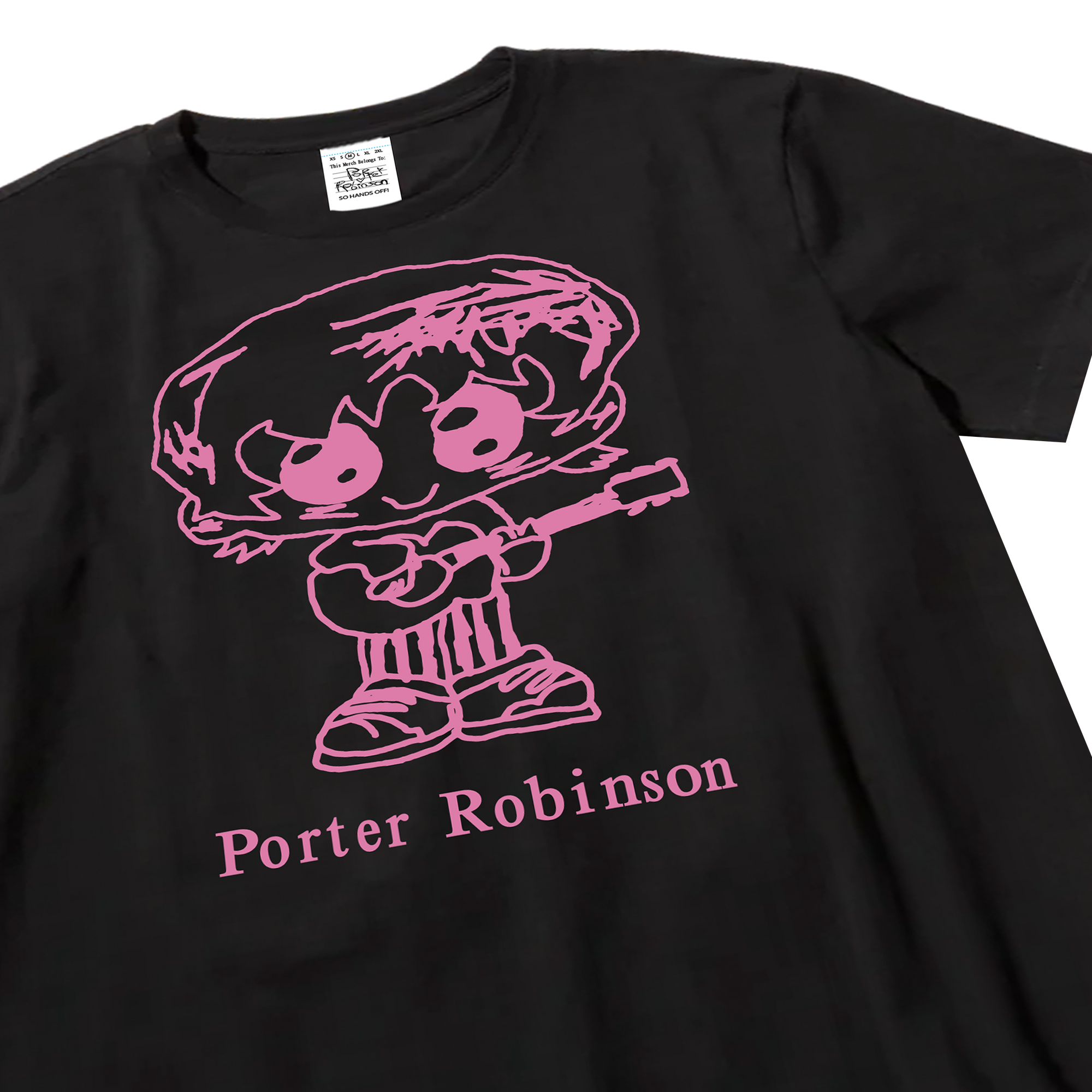 Porter Robinson Logo Tee Black