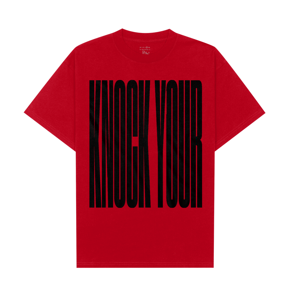 knock yourself out tee (red)